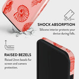 Burga iPhone 14 Tough Fashion Cover - Coastal Treasure