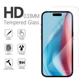 iPhone 17e / 16e / 14 / 13 / 13 Pro TFO 2.5D Premium Beskyttelsesglas - Gennemsigtig