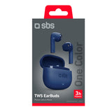 SBS One Color TWS Bluetooth In-Ear Høretelefoner - Blå