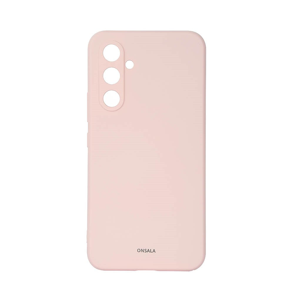 Samsung Galaxy A54 (5G) GEAR Onsala Silikone Bagside Cover - Chalk Pink