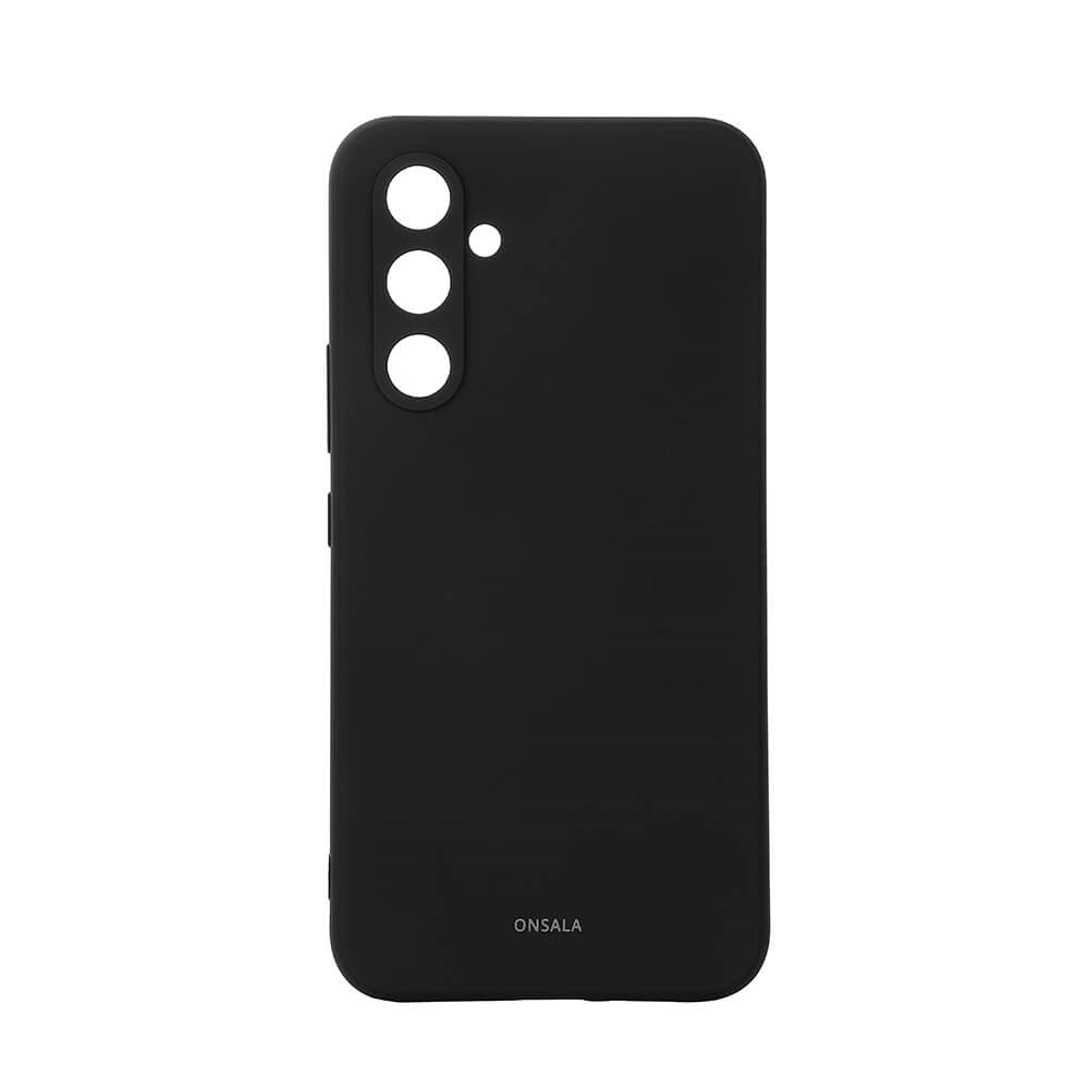 Samsung Galaxy A54 (5G) GEAR Onsala Silikone Bagside Cover - Sort