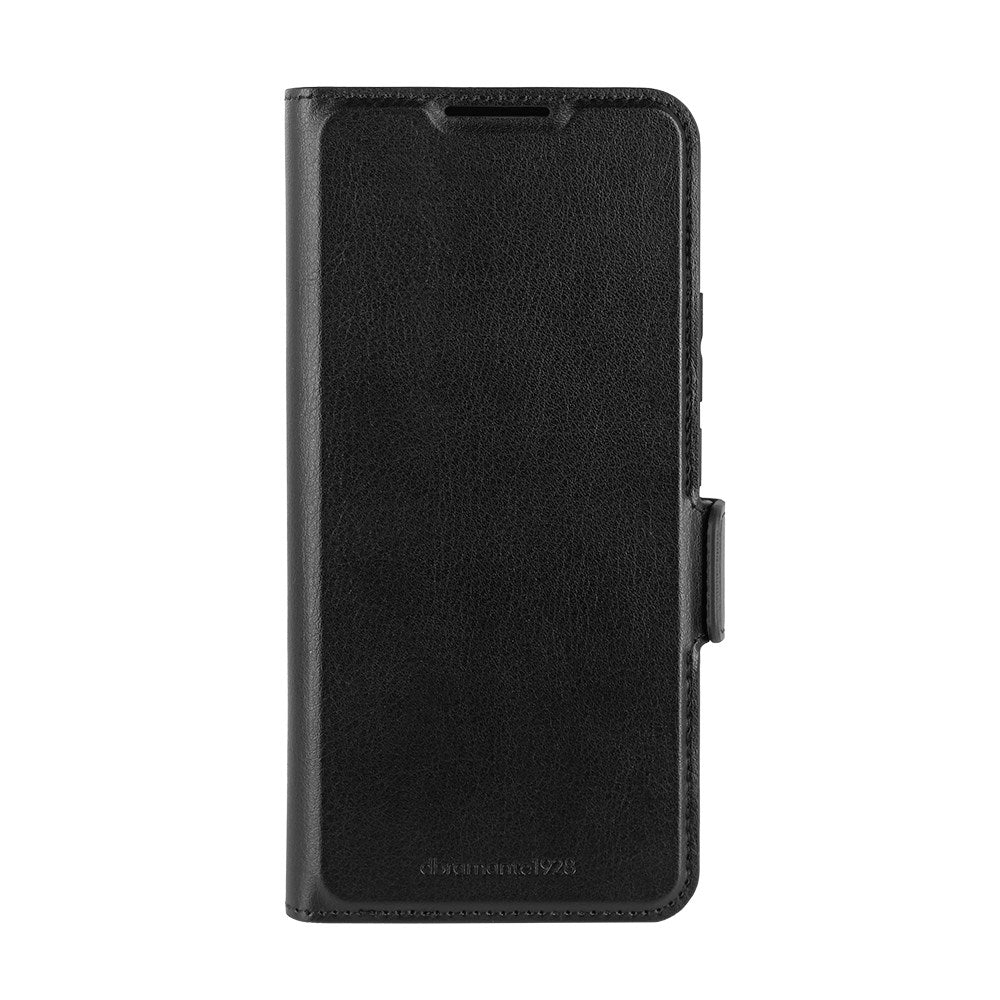 dbramante1928 Xiaomi Redmi Note 14 Pro Oslo Pro Genanvendt Plastik Flip Cover - Kortholder og Ståfunktion - Sort