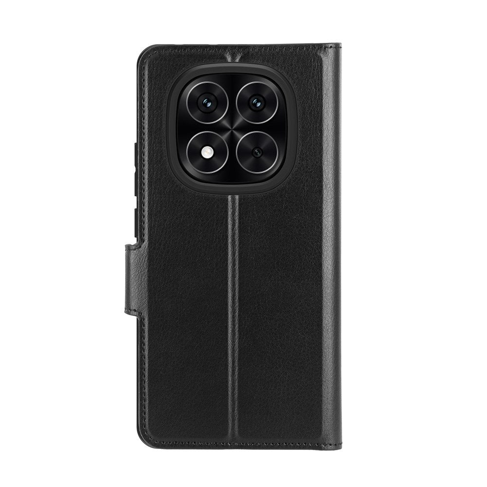 dbramante1928 Xiaomi Redmi Note 14 Pro Oslo Pro Genanvendt Plastik Flip Cover - Kortholder og Ståfunktion - Sort