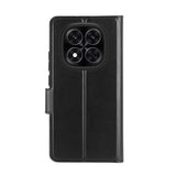 dbramante1928 Xiaomi Redmi Note 14 Pro Oslo Pro Genanvendt Plastik Flip Cover - Kortholder og Ståfunktion - Sort