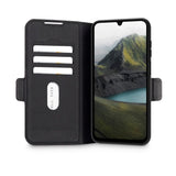 dbramante1928 Samsung Galaxy A26  (5G) Oslo Pro Genanvendt Plastik Flip Cover - Kortholder og Ståfunktion - Sort