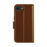 dbramante1928 iPhone 16e Oslo Pro Genanvendt Plastik Flip Cover - Kortholder og Ståfunktion - Dark Tan