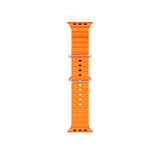 Apple Watch (42/44/SE/45/46/49mm) Epico Ocean Silikone Urrem - Orange