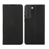 Samsung Galaxy S22 dbramante1928 Oslo Ultra-Slim Læder Flip Cover m. Pung - Sort