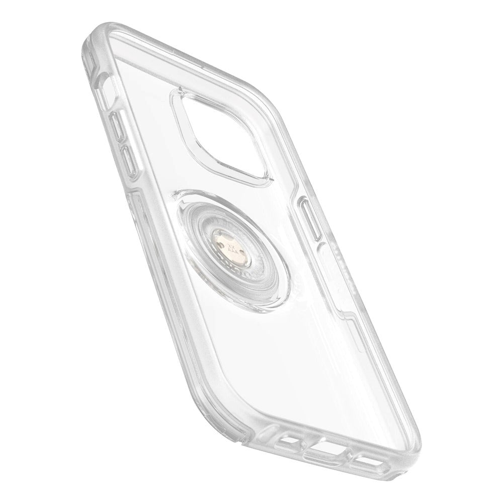 OTTERBOX + POPSOCKETS Symmetry Series iPhone 14 / 13 Håndværker Cover m. Indbygget PopGrip - Gennemsigtig