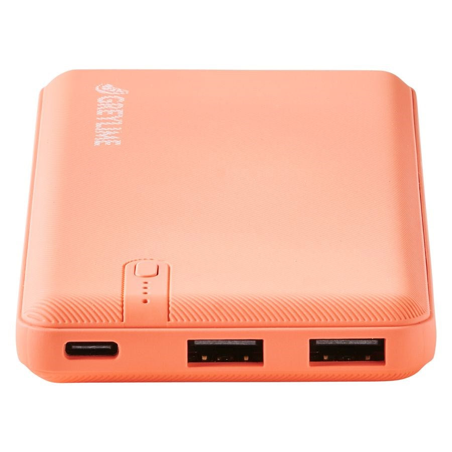 GreyLime Ocean 12W 10.000 mAh - PowerBank m. 2x USB-A - Orange