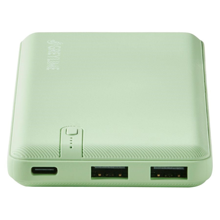 GreyLime Ocean 12W 10.000 mAh - PowerBank 2x USB-A - Grøn