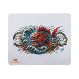 Baracuda CORAL M 300 x 250 Gaming Musemåtte - Hvid