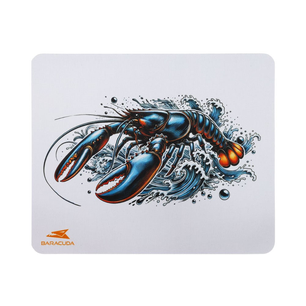 Baracuda LOBSTER M 300 x 250 Gaming Musemåtte - Hvid