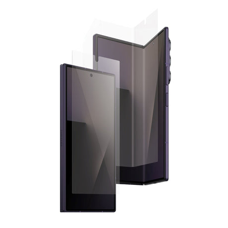Samsung Galaxy Z Fold8 Ultra PanzerGlass® Beskyttelsesfilm til Front og Indvendig Beskyttelse - Gennemsigtig