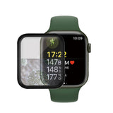 PanzerGlass Apple Watch 9/8/7 (41mm) Hærdet Glas Skærmbeskyttelse - Sort Kant