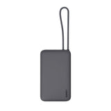Aukey Spark Sling Powerbank m. USB-C Kabel & 10.000mAh & 20W & 1 x USB-C & 1 x USB-A - Grå