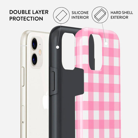 Burga iPhone 11 Tough Fashion Cover - Think Pink