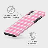 Burga iPhone 11 Tough Fashion Cover - Think Pink