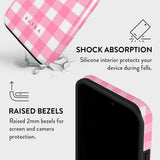 Burga iPhone 13 Pro Tough Fashion Cover - Thin Pink