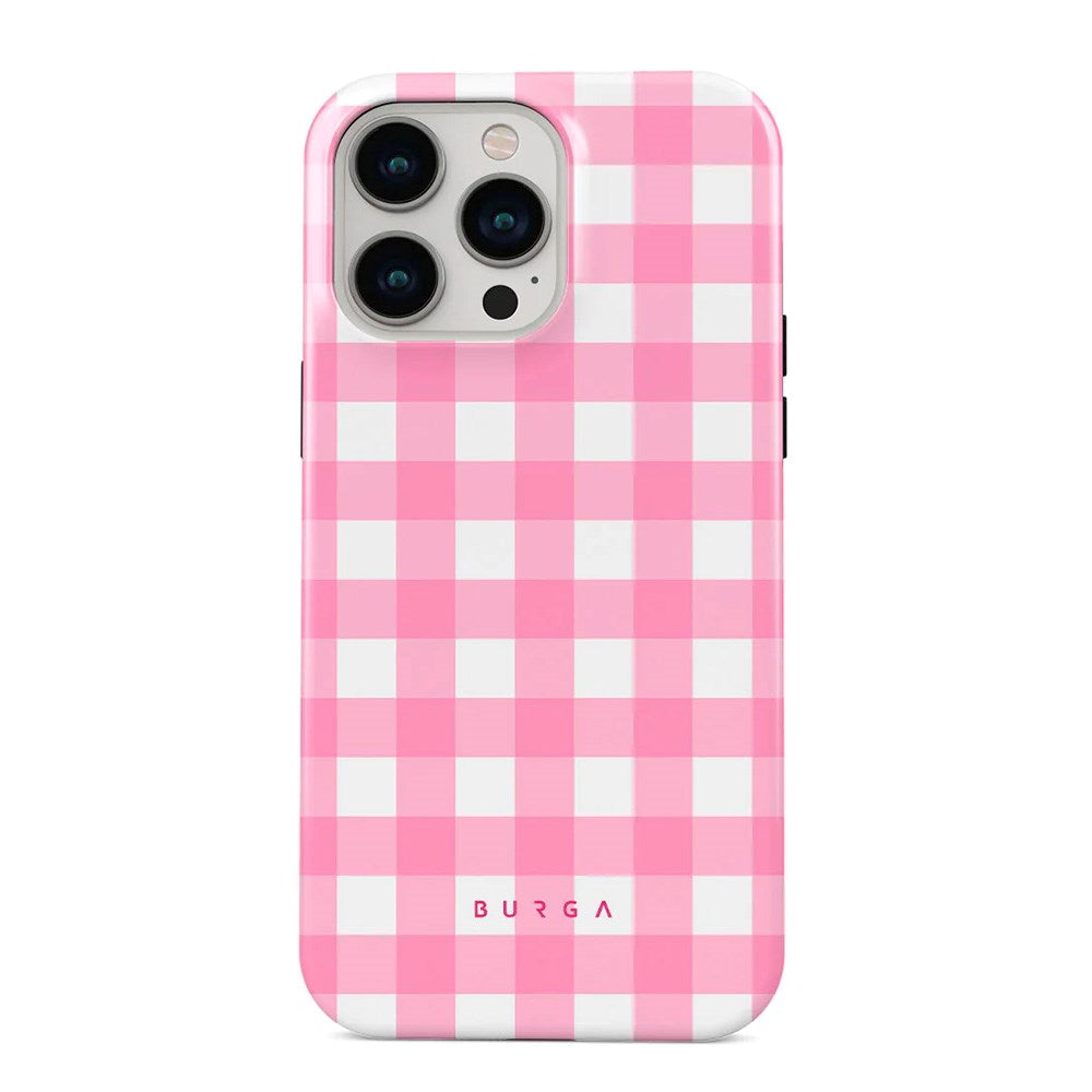 Burga iPhone 14 Pro Tough Fashion Cover - Think Pink