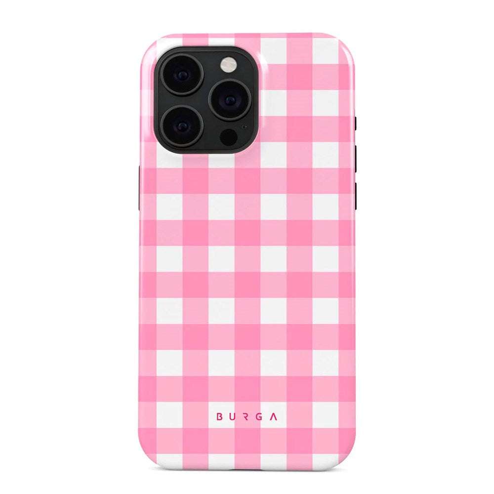 Burga iPhone 15 Pro Tough Fashion Cover - Think Pink