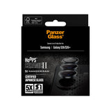 Samsung Galaxy S26 / S26+ (Plus) PanzerGlass Ceramic Hoops Kamerabeskyttelsesglas inkl. Installationsramme - Sort