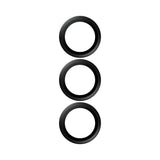 Samsung Galaxy S26 / S26+ (Plus) PanzerGlass Ceramic Hoops Kamerabeskyttelsesglas inkl. Installationsramme - Sort