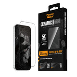 iPhone 18 Pro / 17 Pro PanzerGlass Ceramic - Ultra-Wide Fit - Skærmbeskyttelsesglas m. FastFit In-A-Box - Gennemsigtig