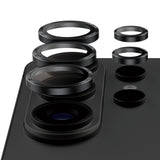 Samsung Galaxy S26 Ultra PanzerGlass Ceramic Hoops Kamerabeskyttelsesglas inkl. Installationsramme - Sort