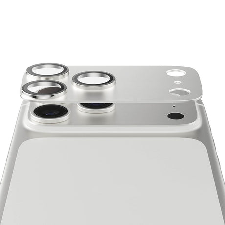 iPhone 17 Pro Max PanzerGlass FENDER Kameralinse Beskyttelsesglas - Silver