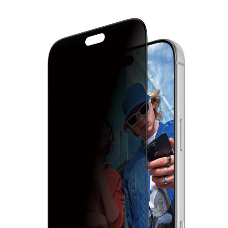 iPhone 18 Pro Max PanzerGlass Ultra Wide Fit Hærdet Beskyttelsesglas inkl. FastFit In-A-Box - Privacy - Gennemsigtig