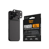 iPhone 18 Pro PanzerGlass FENDER Kamerabeskyttelse - Shades of Grey