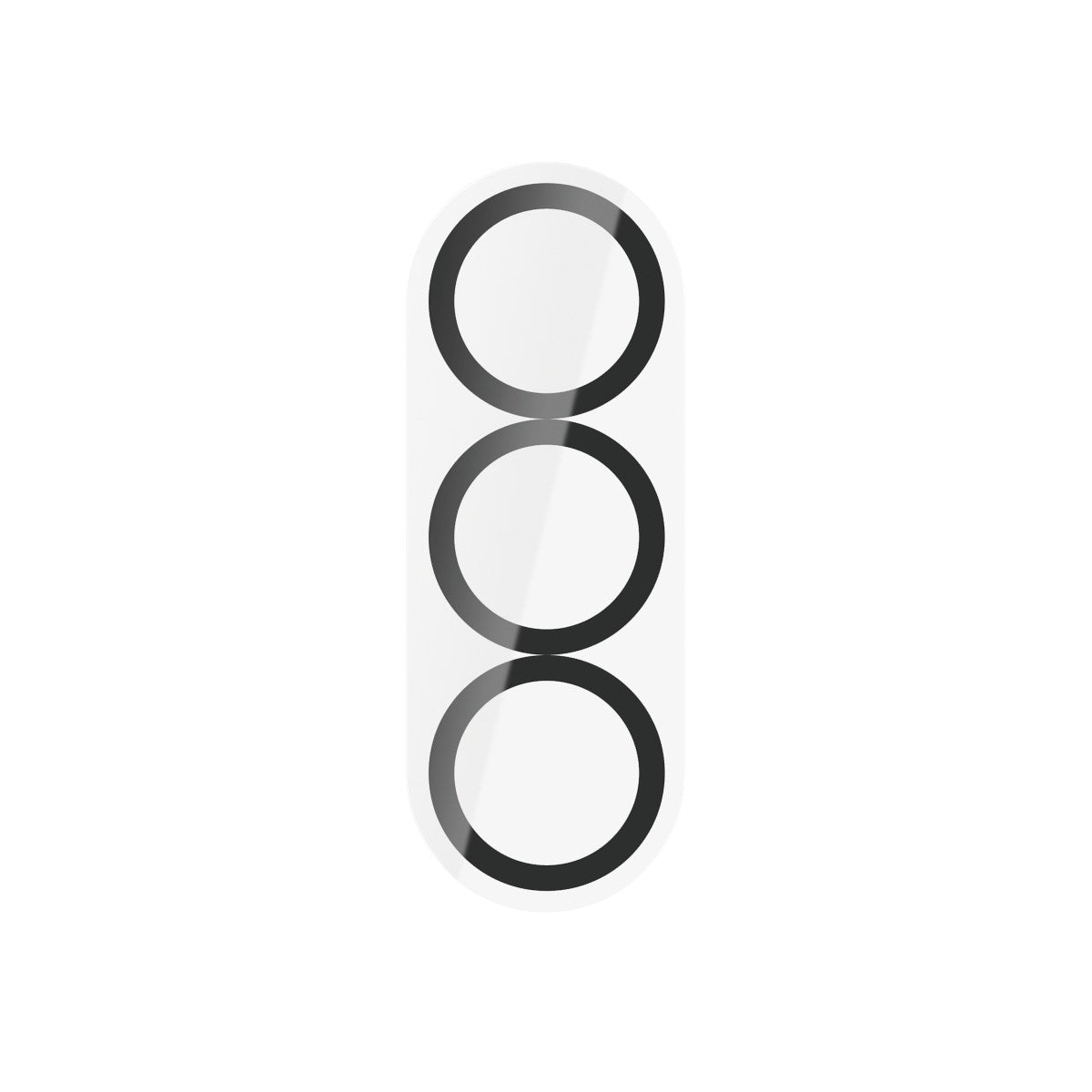 Samsung Galaxy Z Fold7 - PanzerGlass PicturePerfect Kameralinsebeskytter - Gennemsigtig / Sort