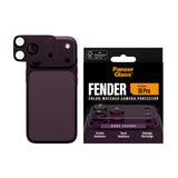 iPhone 18 Pro PanzerGlass FENDER Kamerabeskyttelse - Dark Cherry
