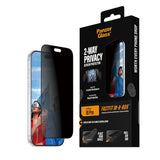 iPhone 18 Pro PanzerGlass Ultra Wide Fit Hærdet Beskyttelsesglas inkl. FastFit In-A-Box - Privacy - Gennemsigtig
