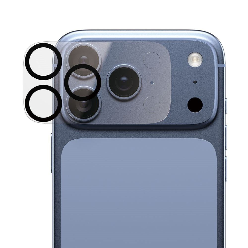 iPhone 18 Pro Max PanzerGlass PicturePerfect - Beskyttelse til Kameralinse - Gennemsigtig / Sort