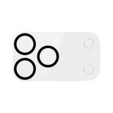 iPhone 18 Pro Max PanzerGlass PicturePerfect - Beskyttelse til Kameralinse - Gennemsigtig / Sort
