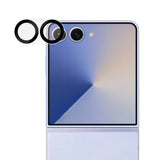 Samsung Galaxy Z Flip7 - PanzerGlass PicturePerfect Kameralinsebeskytter - Gennemsigtig / Sort
