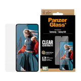 Samsung Galaxy S26 PanzerGlass Hærdet Beskyttelsesglas inkl. EasyAligner - Ultra Wide Fit - Gennemsigtig
