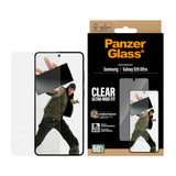Samsung Galaxy S26 Ultra PanzerGlass Hærdet Beskyttelsesglas inkl. EasyAligner - Ultra Wide Fit - Gennemsigtig