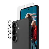 Samsung Galaxy S26 PanzerGlass Hoops 2-in-1 Bundle m. 1 x EasyAligner 1 x Skærmbeskyttelse (UWF) 1 x Hoops Kameralinsebeskyttelse - Gennemsigtig