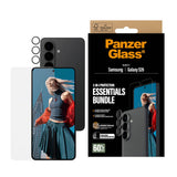 Samsung Galaxy S26 PanzerGlass Hoops 2-in-1 Bundle m. 1 x EasyAligner 1 x Skærmbeskyttelse (UWF) 1 x Hoops Kameralinsebeskyttelse - Gennemsigtig