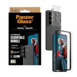 Samsung Galaxy S26 PanzerGlass Hoops 2-in-1 Bundle m. 1 x EasyAligner 1 x Skærmbeskyttelse (UWF) 1 x Hoops Kameralinsebeskyttelse - Gennemsigtig
