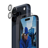 iPhone 17 Pro PanzerGlass 2-in-1 Classic Bundle m. Classic Fit Skærmbeskyttelse & Hoops Kameralinsebeskyttelse - Gennemsigtig