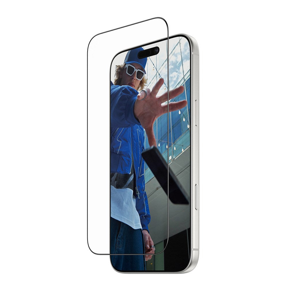 PanzerGlass iPhone 17 Pro Max Hærdet Beskyttelsesglas inkl. FastFit In-A-Box - Ultra Wide Fit - Gennemsigtig