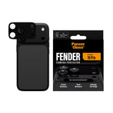 iPhone 18 Pro PanzerGlass FENDER Kamerabeskyttelse - Black Current