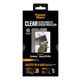 Samsung Galaxy S26 Ultra PanzerGlass Hærdet Beskyttelsesglas inkl. FastFit In-A-Box - Ultra Wide Fit - Gennemsigtig