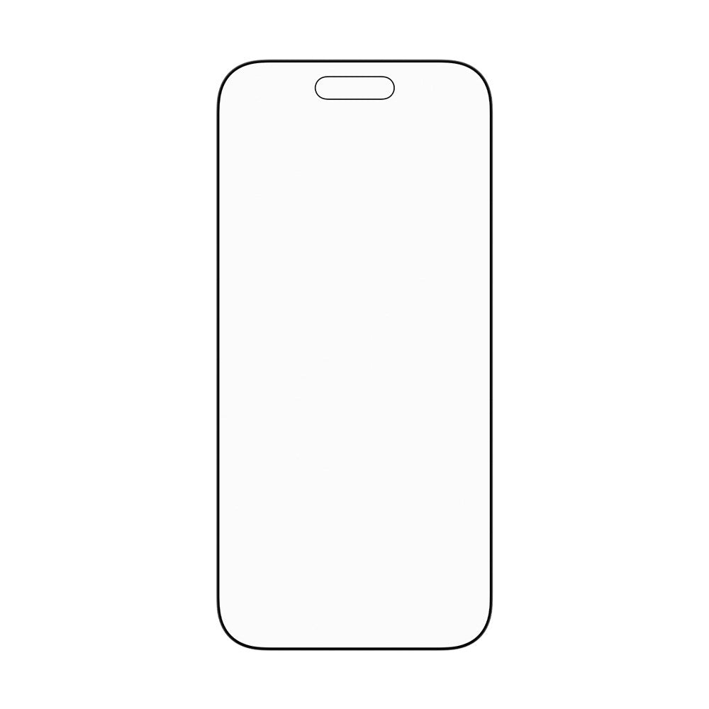 iPhone Air PanzerGlass Stealth Skærmbeskyttelsesglas - Ultra-Wide Fit - Gennemsigtig / Sort Kant