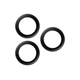 iPhone 18 Pro / Pro Max PanzerGlass Ceramic Hoops Kamerabeskyttelsesglas inkl. Installationsramme - Sort