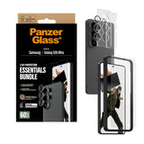 Samsung Galaxy S26 Ultra PanzerGlass Hoops 2-in-1 Bundle m. 1 x EasyAligner 1 x Skærmbeskyttelse (UWF) 1 x Hoops Kameralinsebeskyttelse - Gennemsigtig